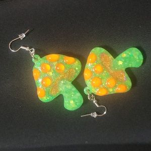 🆕️Custom Handmade Mushroom Earrings You Pick Colors!🍄🍄